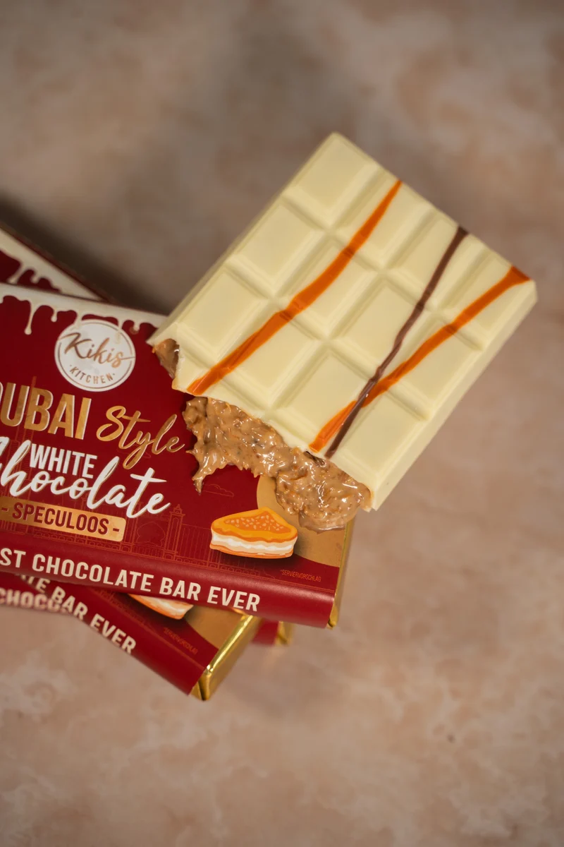 Kikis Dubai Style White Chocolate - SPECULOOS 🍫