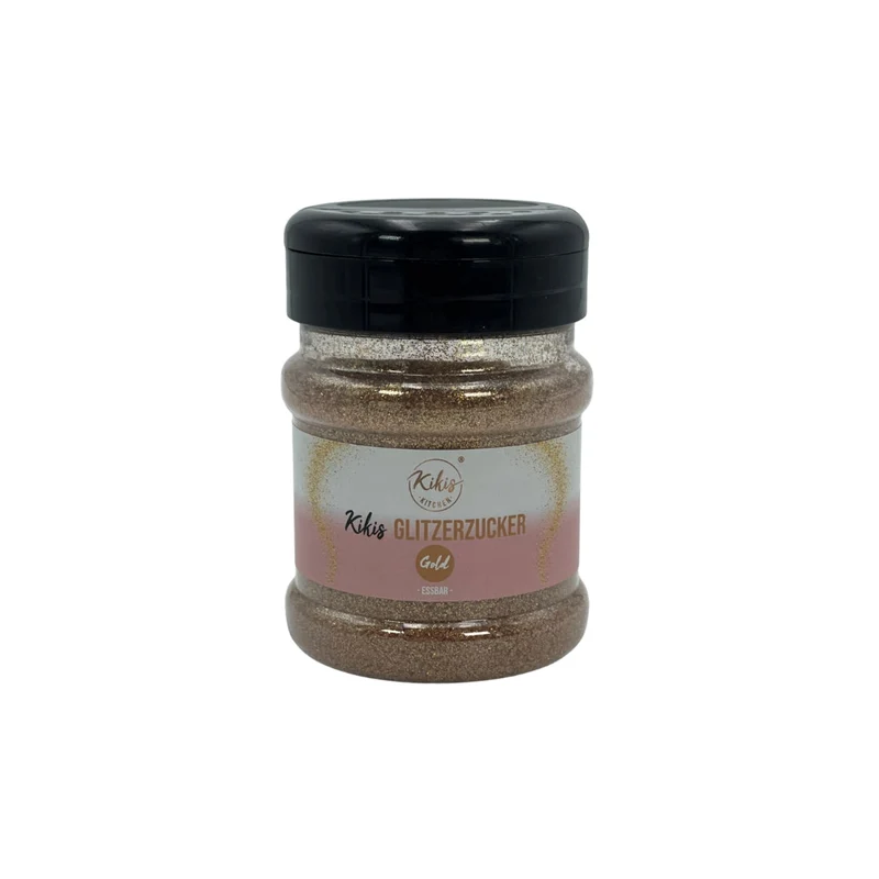 Kikis Glitzerzucker Gold