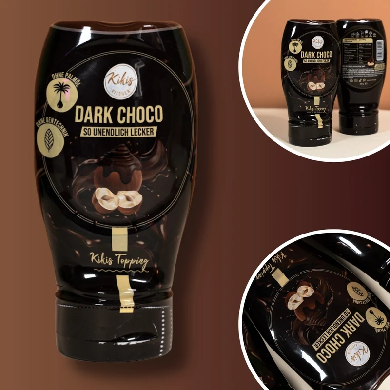 Kikis Topping Dark Choco - Dunkle Schokolade 320g