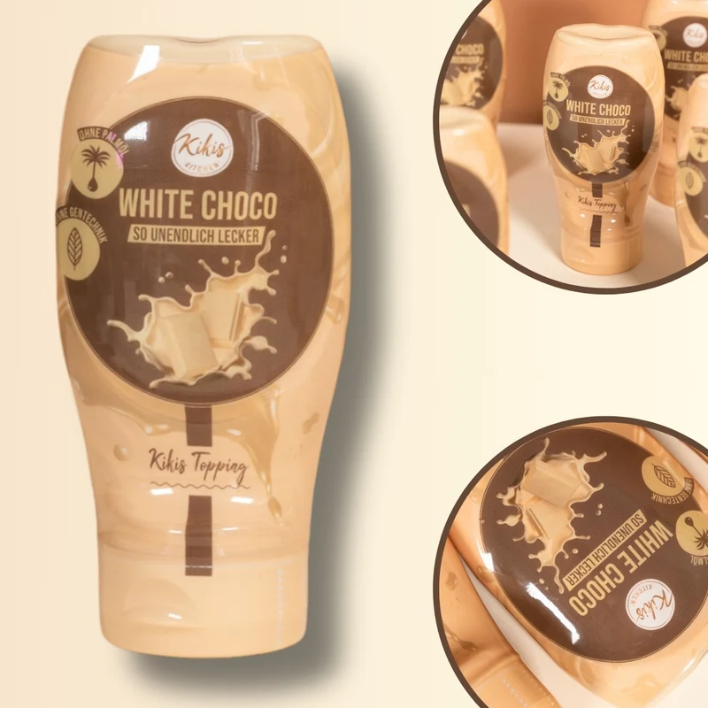 Kikis Topping White Choco - weiße Schokolade 320g