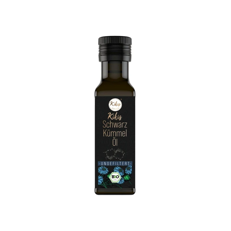 Kikis Schwarzkümmelöl 100ml ungefiltert BIO