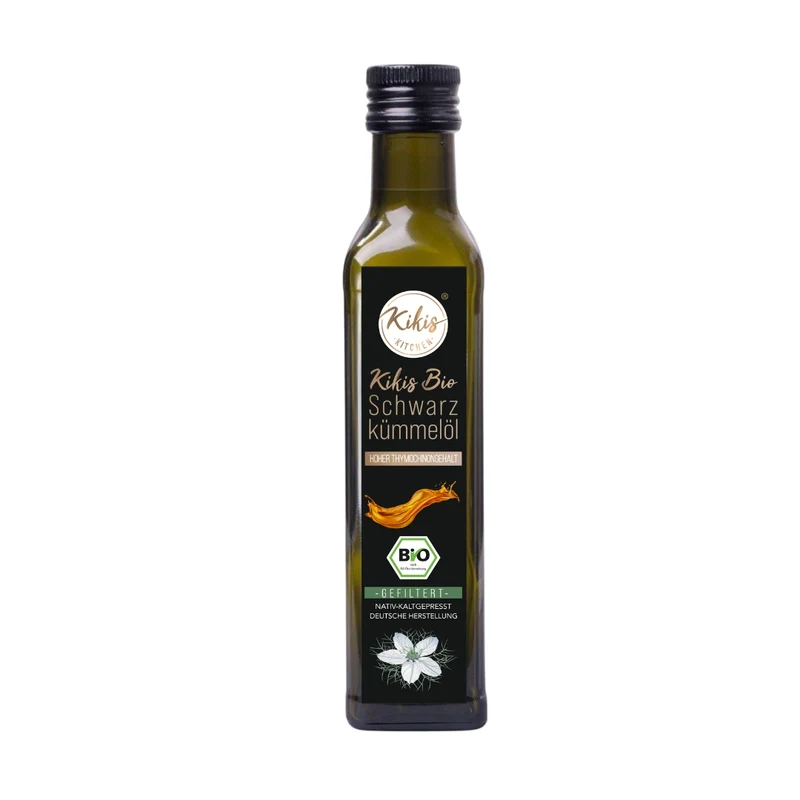 Kikis Schwarzkümmelöl 250ml GEFILTERT - BIO