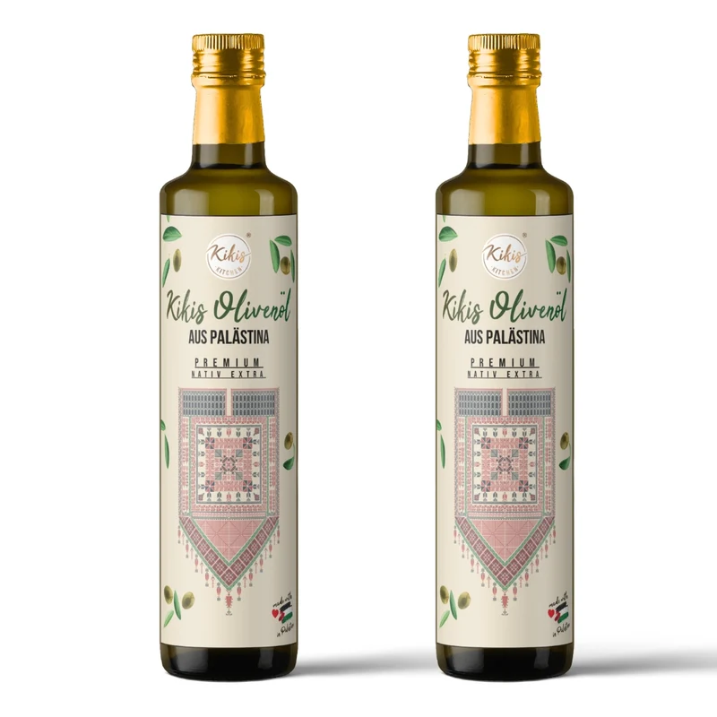 Kikis Olivenöl NATIV EXTRA aus Palästina 500ml