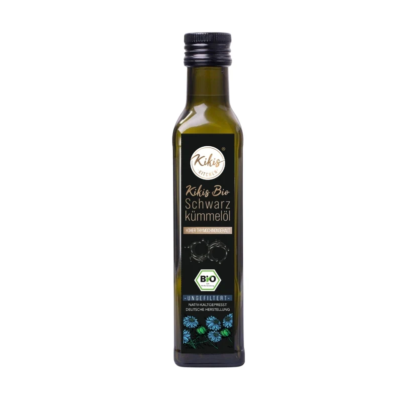Kikis Schwarzkümmelöl 250ml UNGEFILTERT - BIO