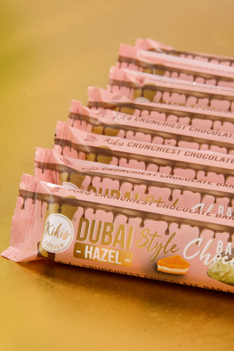 Kikis Dubai Style Bar Chocolate - Hazel 🍫
