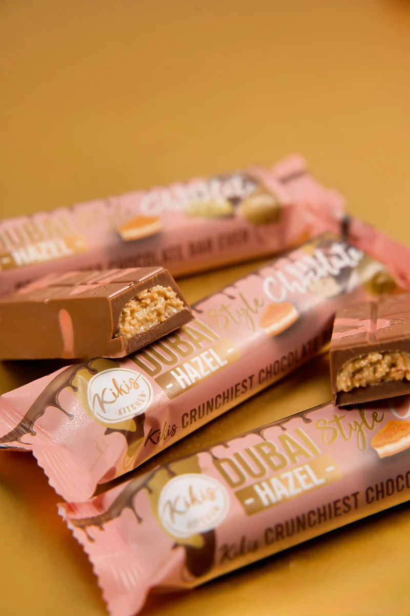 Kikis Dubai Style Bar Chocolate - Hazel 🍫