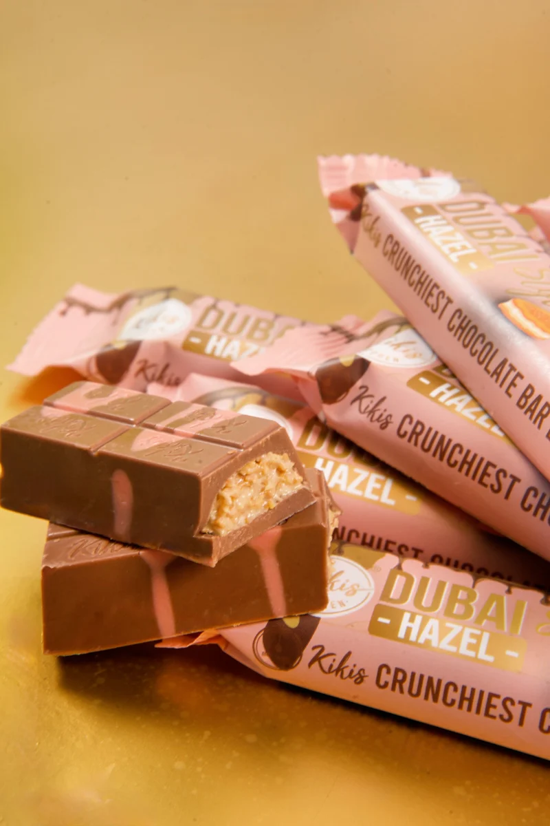 Kikis Dubai Style Bar Chocolate - Hazel 🍫