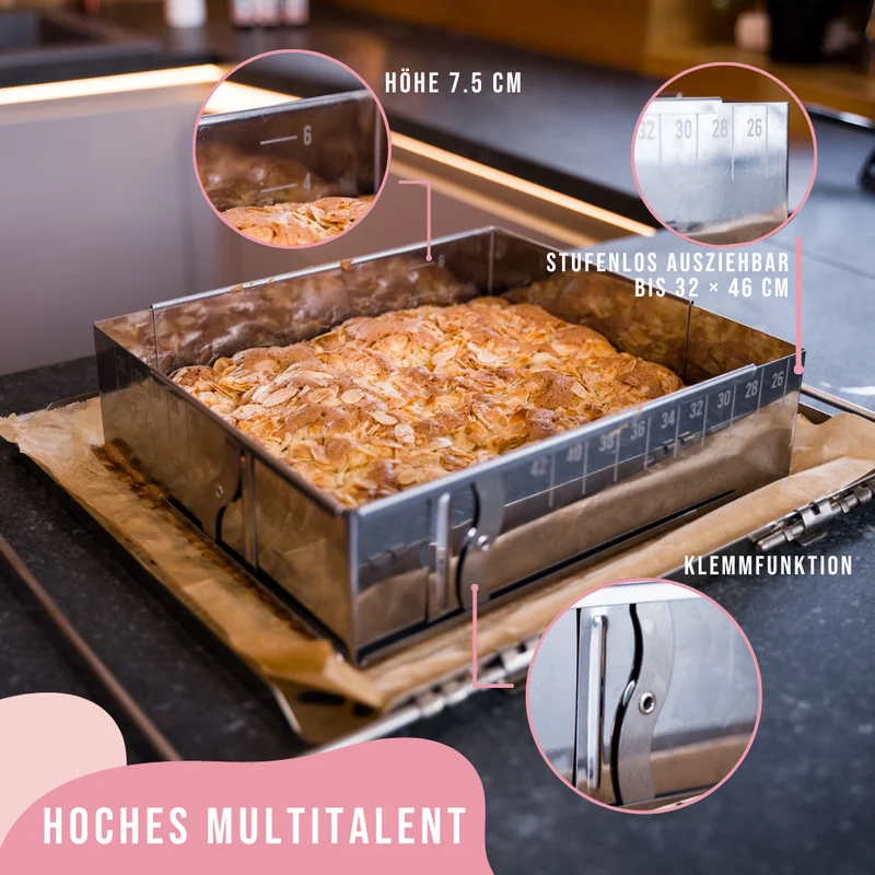 Kikis Backrahmen mit Klemmung & Skala - 2.0
