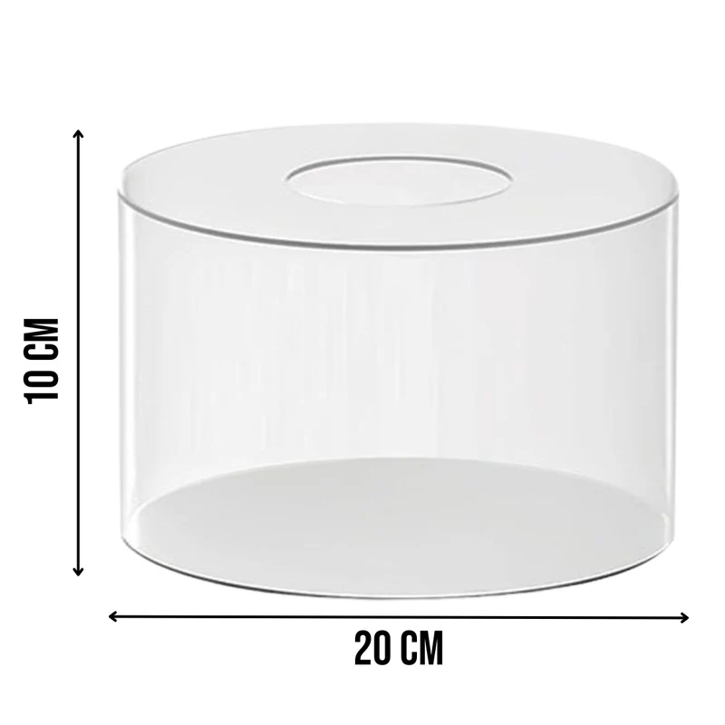 Kikis Acryl Tortenständer 20 cm ø - Transparent