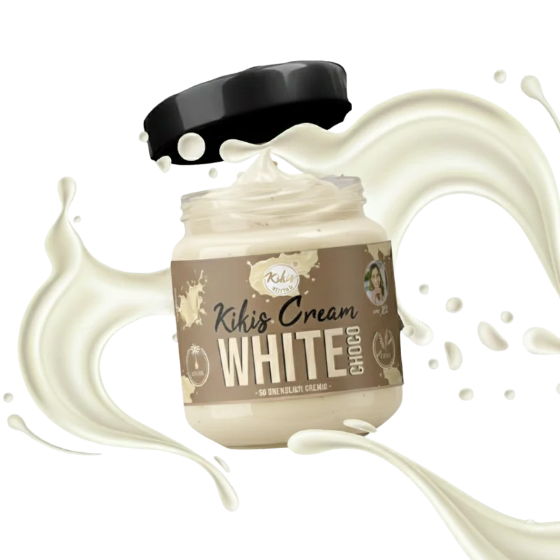 Kikis Cream WHITE CHOCO - Weiße Schokoladencreme