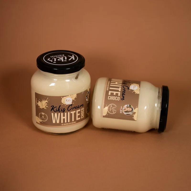 Kikis Cream WHITE CHOCO - Weiße Schokoladencreme