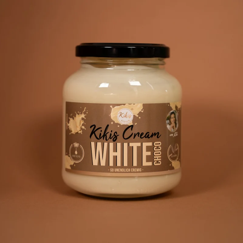 Kikis Cream WHITE CHOCO - Weiße Schokoladencreme