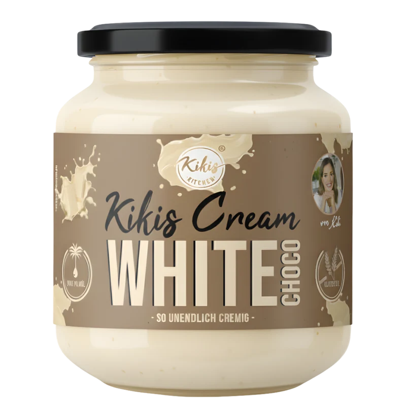 Kikis Cream WHITE CHOCO - Weiße Schokoladencreme
