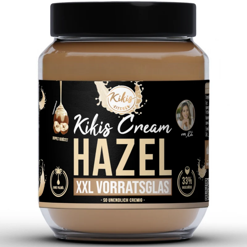 Kikis Cream HAZEL XXL 900g - Haselnusscreme