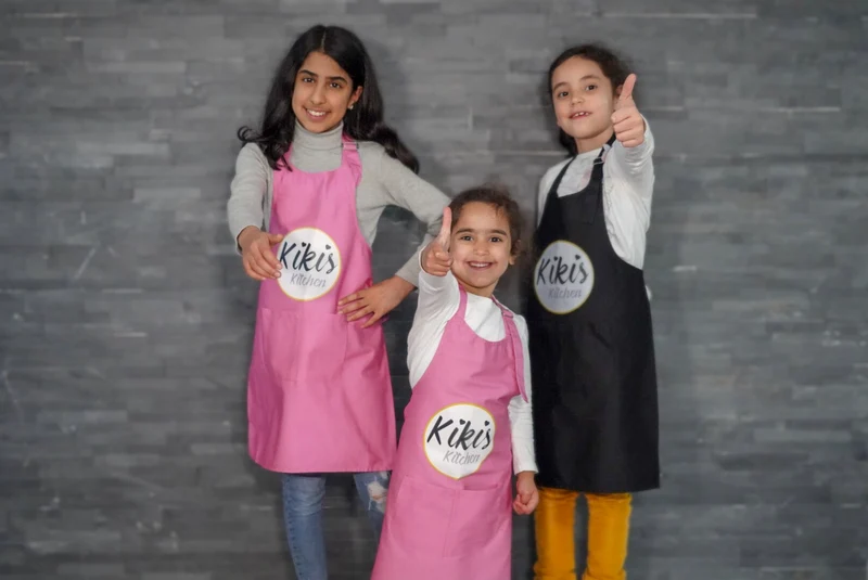 Kikis Kinderschürze Pink