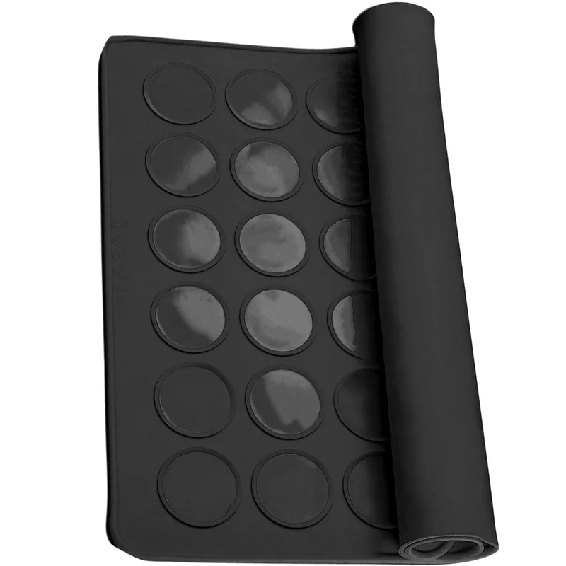 Kikis Silikon Macaronmatte - schwarz