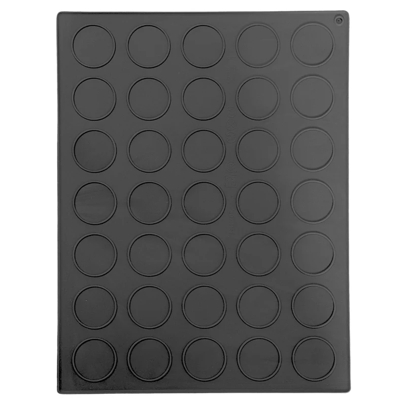 Kikis Silikon Macaronmatte - schwarz