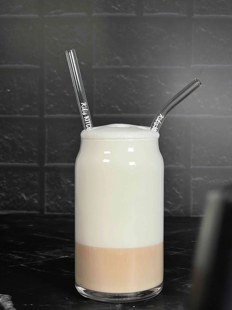 Kikis Glasstrohhalm 6er Set