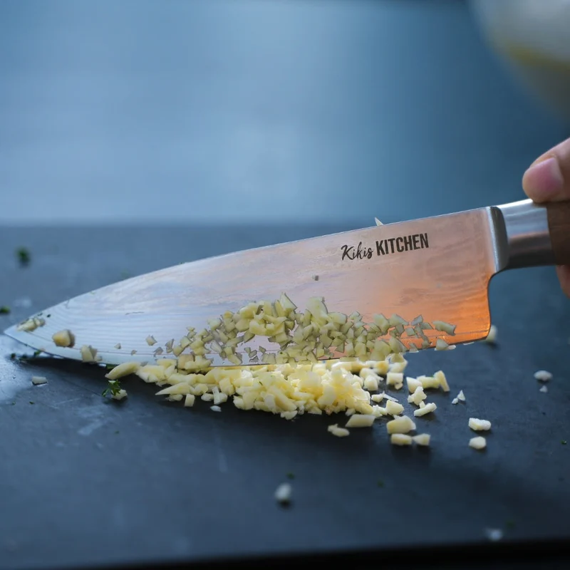 NEU: Kikis Damastmesser - Santokumesser
