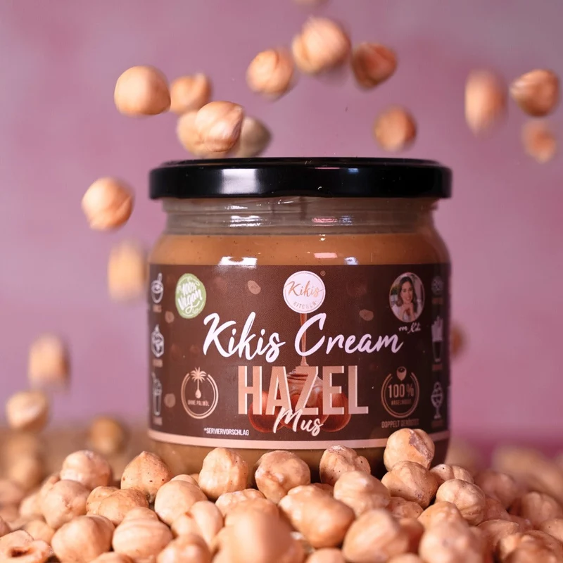 Kikis Cream HAZEL - MUS - Haselnussmus