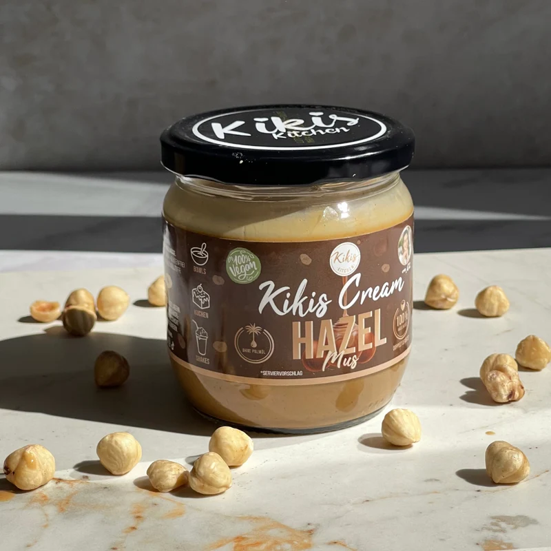 Kikis Cream HAZEL - MUS - Haselnussmus