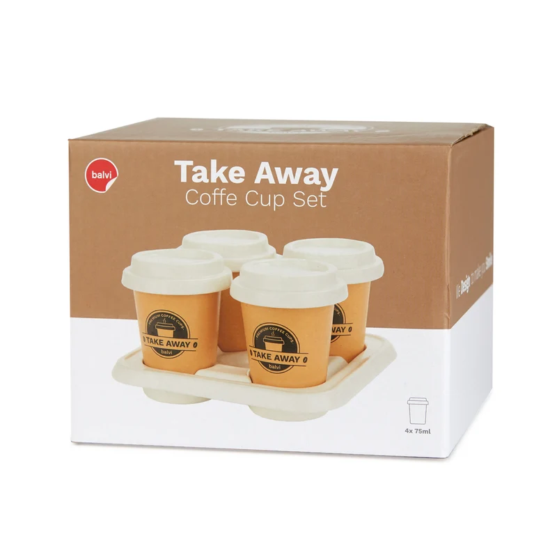 Take Away Coffee cup set