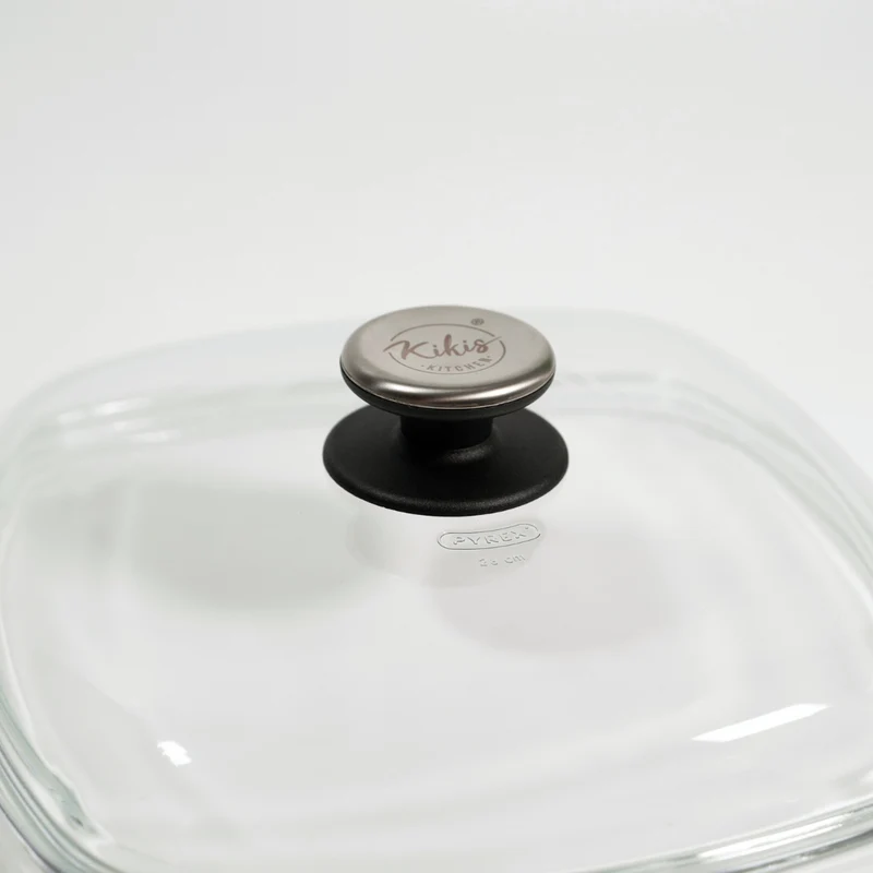 Kikis Premium Glasdeckel 28 x 28 cm