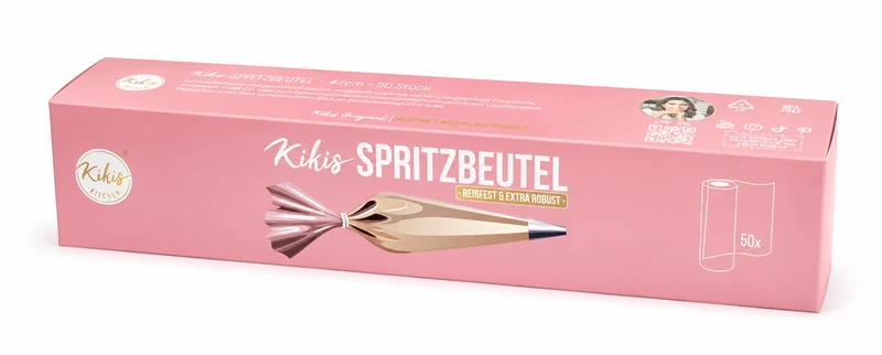 Kikis Premium Einweg-Spritzbeutel 47 cm - 50er