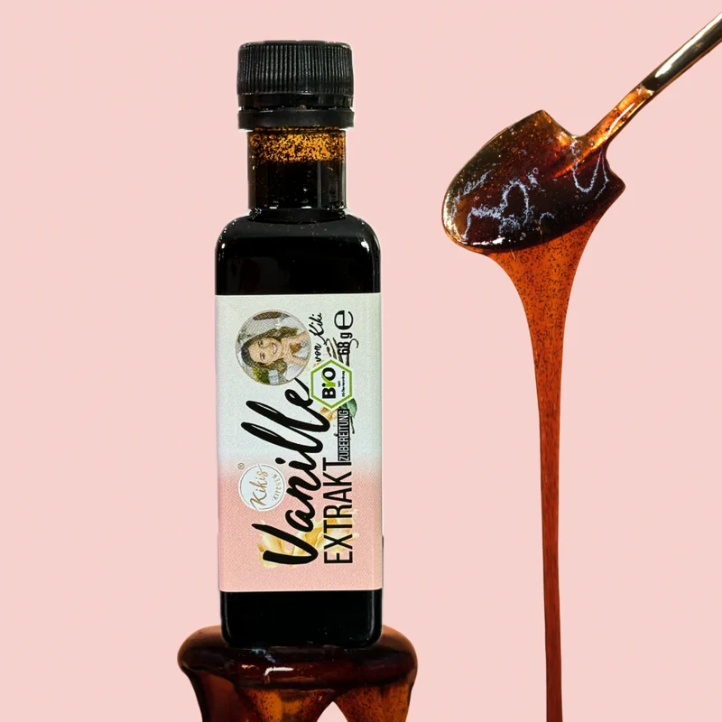 Kikis Bio Vanilleextrakt - alkoholfrei - Halal 68g