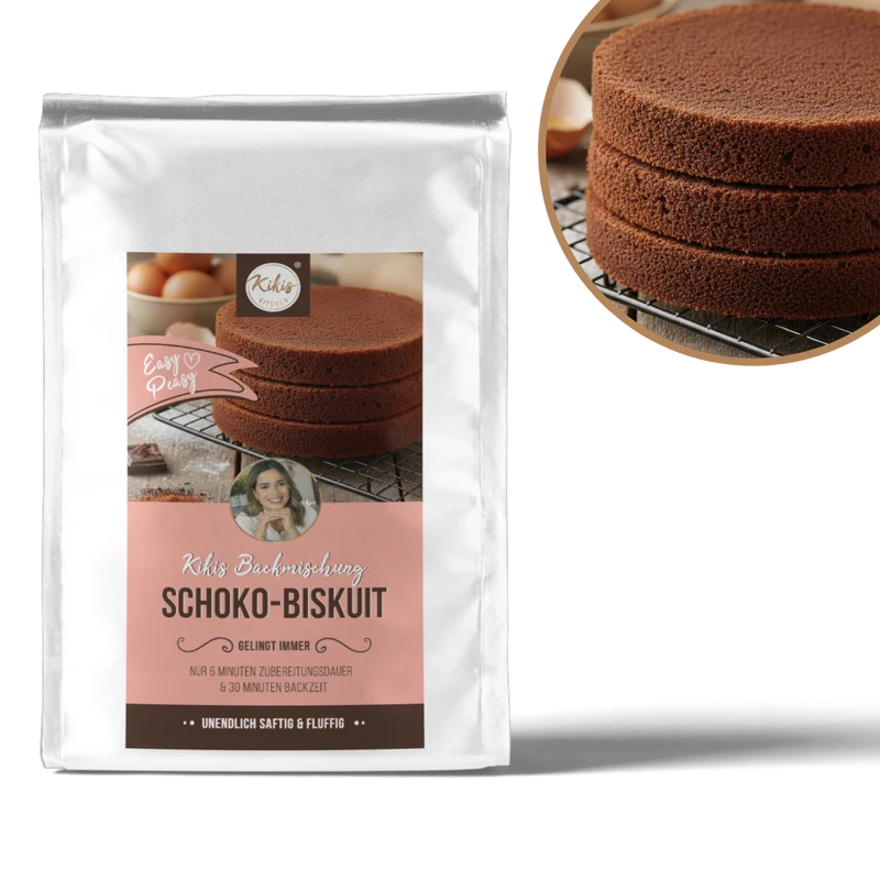 Kikis Schoko Biskuitboden - Back Mischung