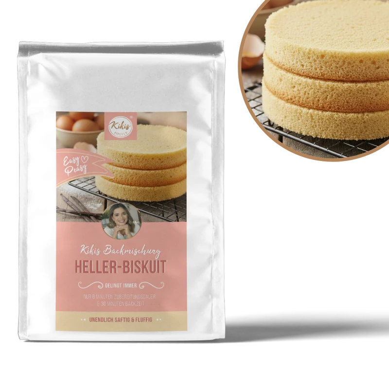 Kikis Heller Biskuitboden - Backmischung